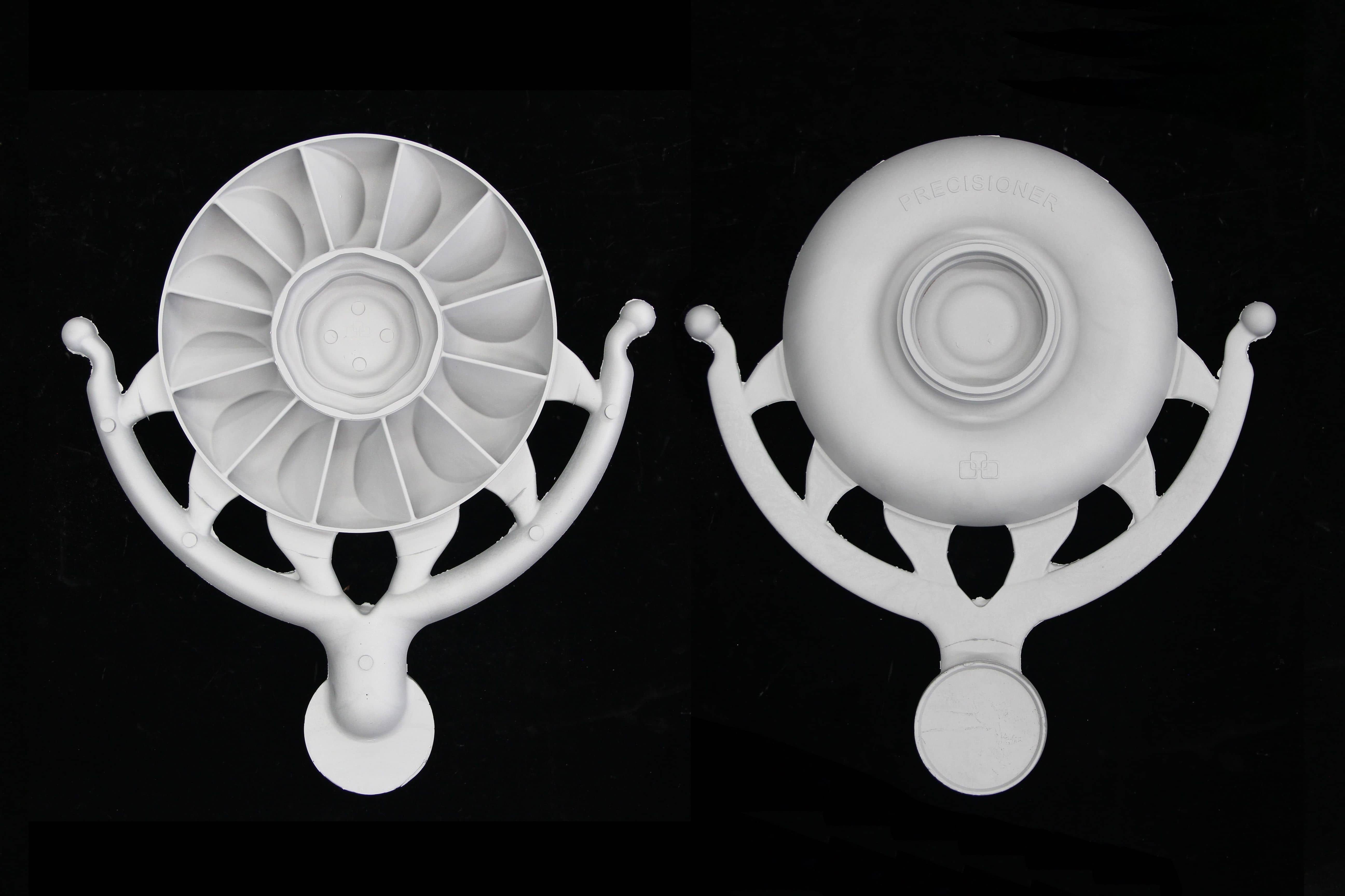 品成金屬成功自研渦輪葉片旋轉(zhuǎn)出模