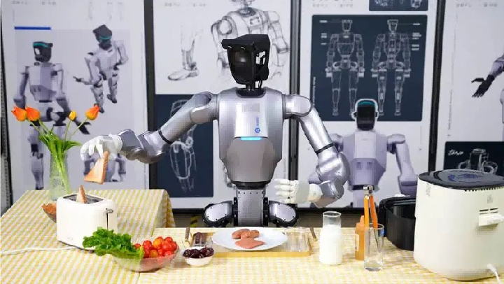 全球首款最像人的機(jī)器人絲滑做早餐